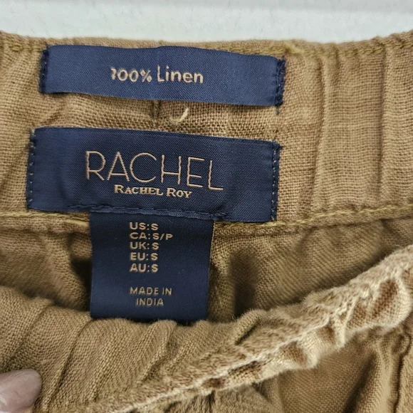 Rachel Ray Women's Causal Linen Pants - Picture 4 of 6
